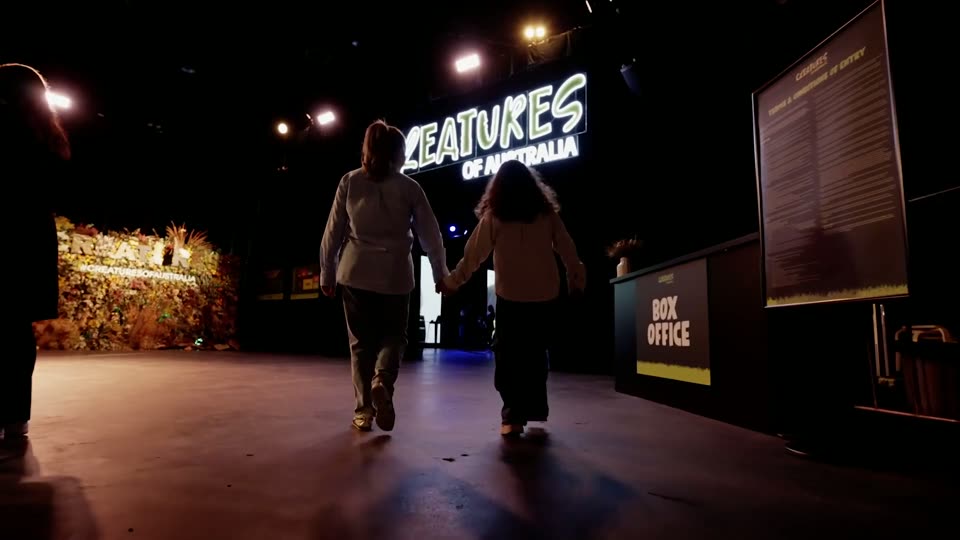 Creatures of Australia, an immersive digital exhibition